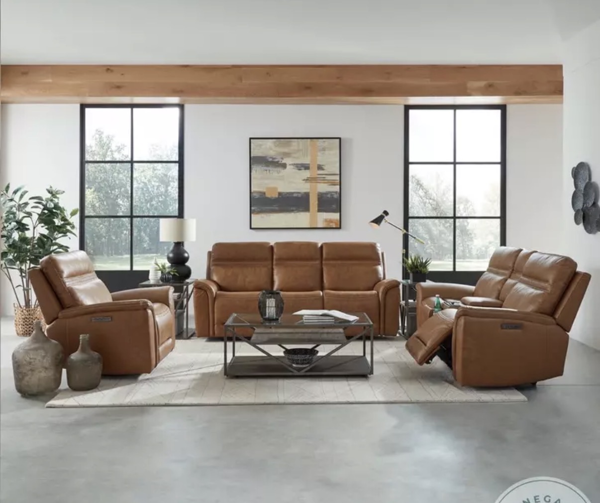 Fabric barrel swivel chair - Image 2